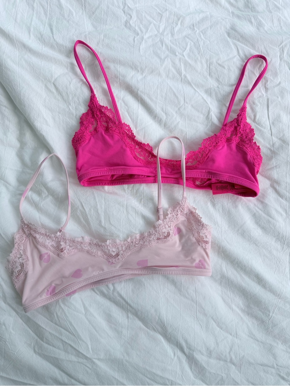 SKIMS fits everybody lace bralette pack